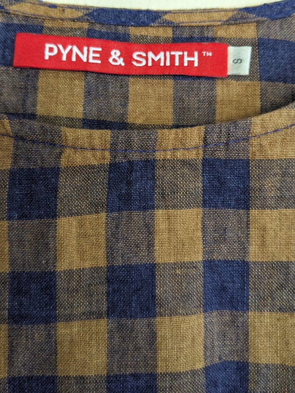 Pyne and Smith Linen Swingy Dress - Picture 2 of 7
